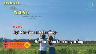 Karaoke Tình Yêu Màu Nắng- Đoàn Thúy Trang ft. Big DaddyGuitar Solo Beat Muối Music  Tháng Năm