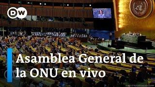 Presidente de Ucrania participa en la Asamblea General de la ONU