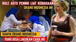Bangga  Cuma orang indonesia yang bisa buat cara ini.bule salut sama orang kita