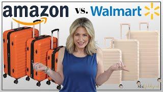 Amazon vs.Walmart $200 Hard Sided Luggage - Which should YOU buy??