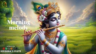 Krishnas Flute Morning  बासुरी  Yoga Music Stress Relief Music Meditation Music 2427