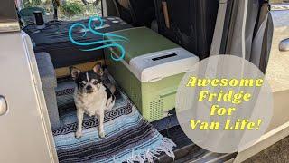 Awesome BUDGET Fridge for VAN LIFE  Setpower FC20 Portable Camping Fridge for a Minivan Camper