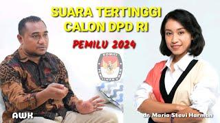 Putra & Putri Asal Flores Pimpin Perolehan Suara DPD RI Dapil NTT Pemilu 2024