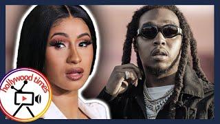 Cardi B Reacts To Takeoff Death Music Stars React to Takeoff Death