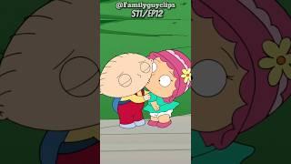 Stewie Kissing Lois?  Family guy funny moments