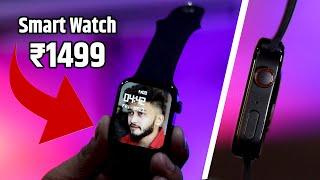 Amani Watch Series 7 Unboxing & Review at just ₹1499   Best Smartwatch Under 1500 In india
