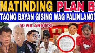 BUKING PLAN B. ni MARTIN at BBM  50 TAO ARESTADO sa DAVAO  #prrd #vpsara #vmrchannel