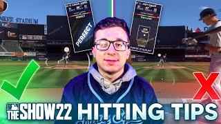 BEST Hitting Tips For MLB The Show 22 From A WORLD SERIES Player
