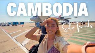 SOLO TRIP - FIRST TIME IN CAMBODIA  2023 TRAVEL VLOG