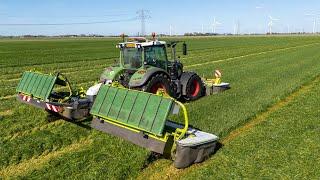 Grass silage 2024  Fendt 724 S4 + Claas triple  + Forage harvesting crew