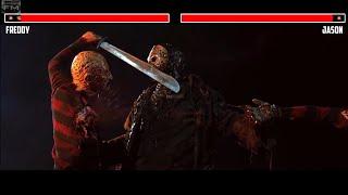 Freddy vs. Jason 2003 Final Battle with healthbars