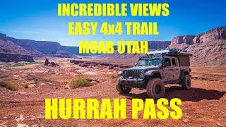 Incredible Views on an Easy Offroad Trail  Moab Utah  Hurrah Pass