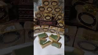 Оливковое лавровое мыло Аллеппо из Сирии шкатулка обзор и распаковка