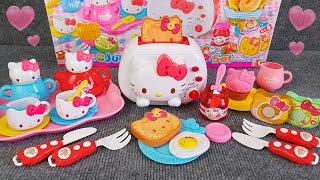 47 Minutes Satisfying with Unboxing Hello Kitty Toaster & Tea Set Kitchen Playset Collection ASMR