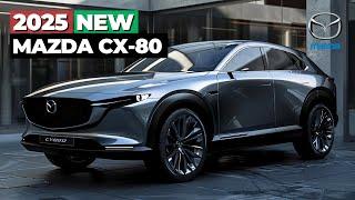 2025 MAZDA CX-80 enthüllt Die nächste Generation von SUVs ist da