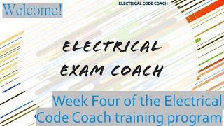 Week 4 Electrical Exam Prep Video Series Journeyman and Master Electrician Exam Series 20172020