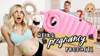 TRYING WEIRD PREGNANCY PRODUCTS  Aspyn Ovard