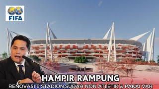 LEBIH CANGGIH DARI JIS‼️SUDAH ADA YANG RAMPUNGUPDATE 6 RENOVASI STADION DI INDONESIAGBKJIS