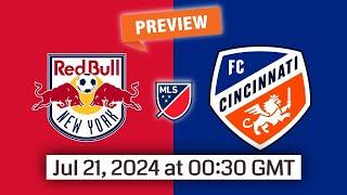 Major League Soccer  New York Red Bulls vs FC Cincinnati - prediction team news lineups  Preview