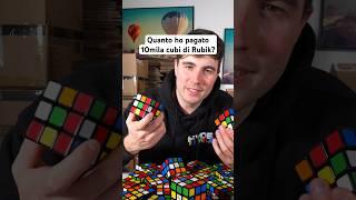 Quanto costano 10mila cubi di Rubik? #cubodirubik #hyde10mila