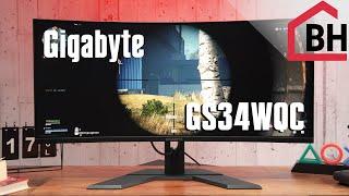 Gigabyte GS34WQC Review - How good is SuperSpeed VA panel?