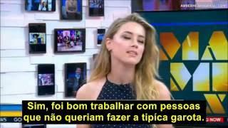 Amber Heard no Good Morning America LEGENDADO PTBR