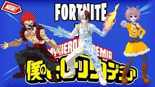 Shoto Todoroki Is One Of The BEST Anime Skins In Fortnite My Hero Academia Wave 2 Skins Gameplay