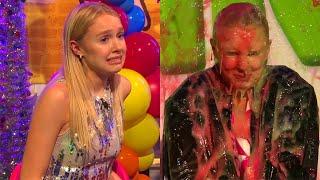 Hattie Dynevor gets Gunged on Saturday Mash-Up