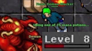 I BLOCKED A DEMON AT LEVEL 8 AND THIS HAPPENED...