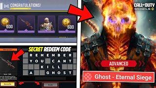 *NEW* Mythic Ghost Upgraded Final Look + FREE CP Event + Secret Redeem Code & More Codm S7