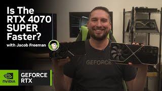 Is the GeForce RTX 4070 SUPER FASTER than an RTX 3090?  GeForce Fact or Fiction