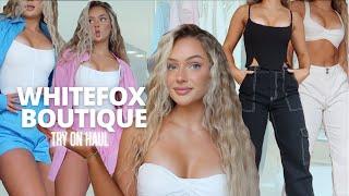 HUGE WHITEFOX BOUTIQUE TRY-ON HAUL  Bikinisswimwear Trendy Pinterest clothing pieces