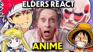 واکنش بزرگان به انیمه محبوب One Piece Hunter X Hunter Naruto Attack On Titan  واکنش نشان دهید