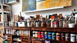 ART STUDIO TOUR  Tour a Creative Artists Paris Studio Uncover Sergio Arandas Vision