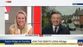 Sky News Live Blooper Jonathan Ashworth MP