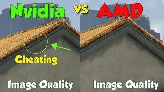 AMD vs NVIDIA Image Quality 4k Comparison
