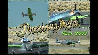 Unlimited Air Racer Precious Metal practice and qualifying Reno 2002