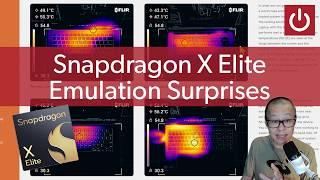 Snapdragon X Elite Emulation Performance and Battery Life Tested