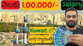 Monthly 100000 salary in Kuwait  my guarantee  Kuwait jobs  gulf kurradu