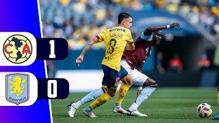 AMERICA VENCE 1 - 0 AL ASTON VILLA POR AMISTOSO INTERNACIONAL  REY DEPORTIVO