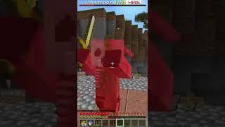 Zombie pigs attack #shorts #minecraft