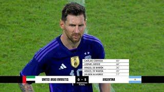 Lionel Messi vs UAE 16112022