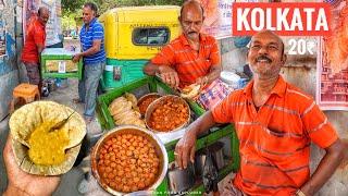 20₹-Only  Kolkata’s Famous Dal Puri & Aloo Dum  WITHOUT Onion & Garlic FOOD  Street Food India