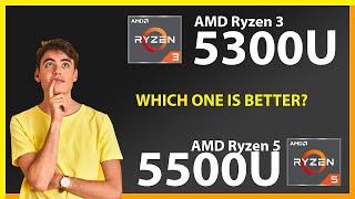 AMD Ryzen 3 5300U vs AMD Ryzen 5 5500U Technical Comparison