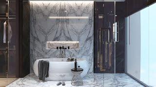 Elegant Bathroom Design ideas 2024  Modern Master Bathroom interior Design
