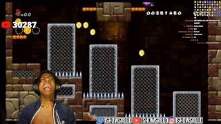 IShowSpeed Rages playing super mario... deleted stream