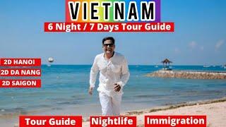 VIETNAM Tour Guide 2024  A-Z India to Vietnam Trip Plan Tourist Places Itinerary & BUDGET Hindi