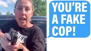 Karen Mistakes Cop For Criminal At Traffic Stop Pulls Out Gun & Shoots