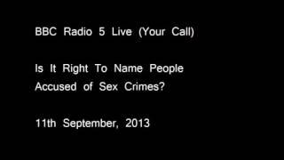 Is It Right To Name People Accused of Sex Crimes? Your Call