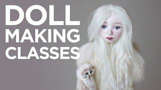 Art doll tutorial  Doll making online courses with Adele Po.